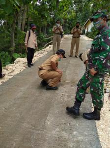 Monev Pembangunan Jalan Pemukiman